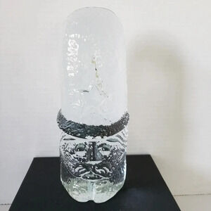 Vintage Blenko British Policeman Bobby Art  Glass Bookend.